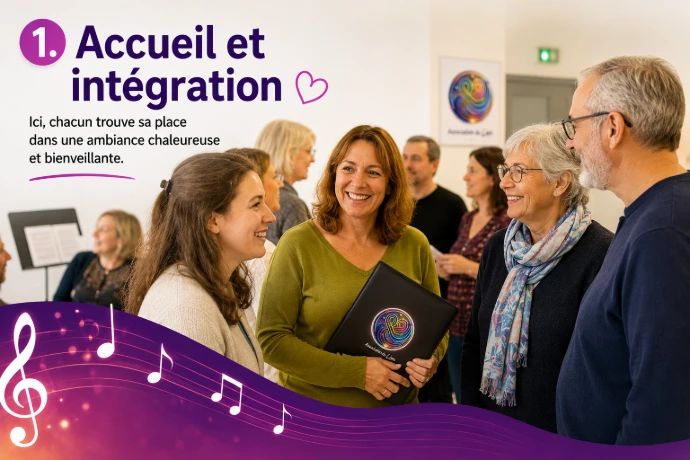 Accueil et intégration choristes