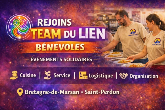Notre réseau La Team du Lien, nos bénévoles