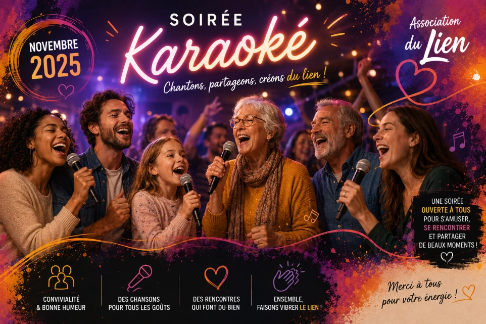 Soirée karaoké du Lien