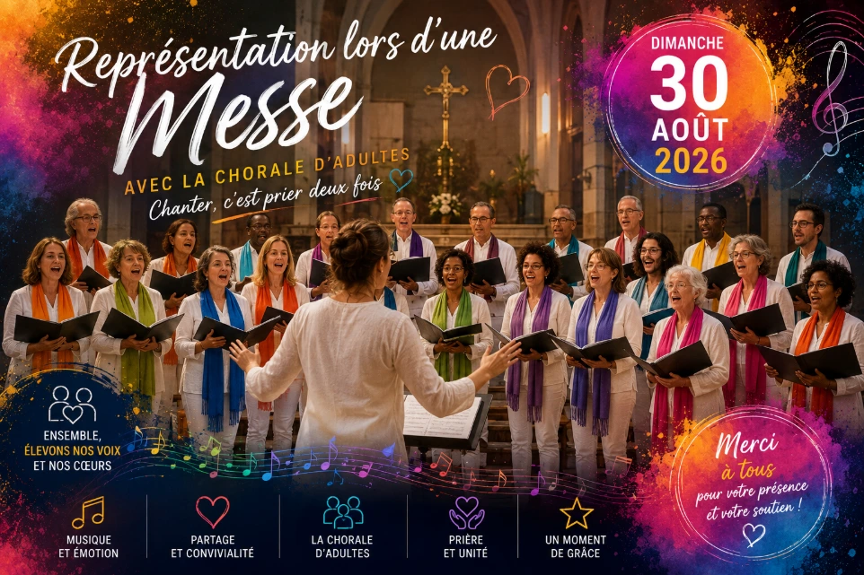 Représentation chorale du Lien